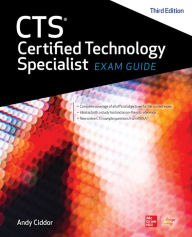 Free download e books for asp net CTS Certified Technology Specialist Exam Guide, Third Edition English version by AVIXA Inc., Andy Ciddor