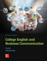 Title: Loose Leaf for College English and Business Communication / Edition 11, Author: Sue C. Camp