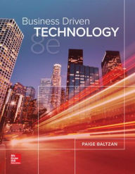 Title: Loose-Leaf for Business Driven Technology / Edition 8, Author: Paige Baltzan