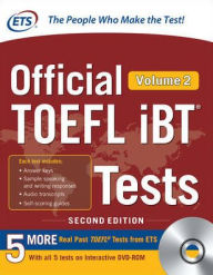 Title: Official TOEFL iBT Tests Volume 2, Second Edition, Author: Educational Testing Service