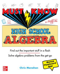 Title: Must Know High School Algebra, Author: Christopher Monahan