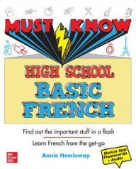 Online real book download Must Know High School Basic French 9781260453034 (English literature)