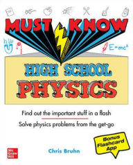 Title: Must Know High School Physics, Author: Christopher Bruhn