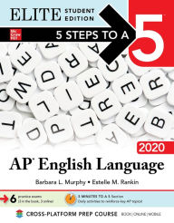 Real book free download pdf 5 Steps to a 5: AP English Language 2020 Elite Student edition by Barbara Murphy, Estelle M. Rankin