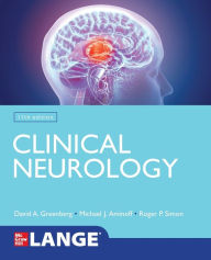 Title: Lange Clinical Neurology, 11th Edition, Author: Roger P. Simon