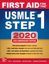 Free to download books on google books First Aid for the USMLE Step 1 2020, Thirtieth edition / Edition 30 CHM MOBI