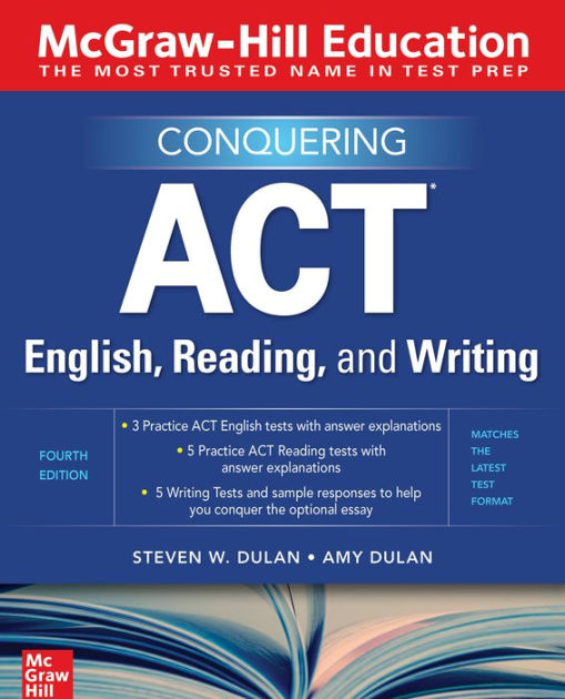 McGraw-Hill Education Conquering ACT English, Reading, And Writing ...