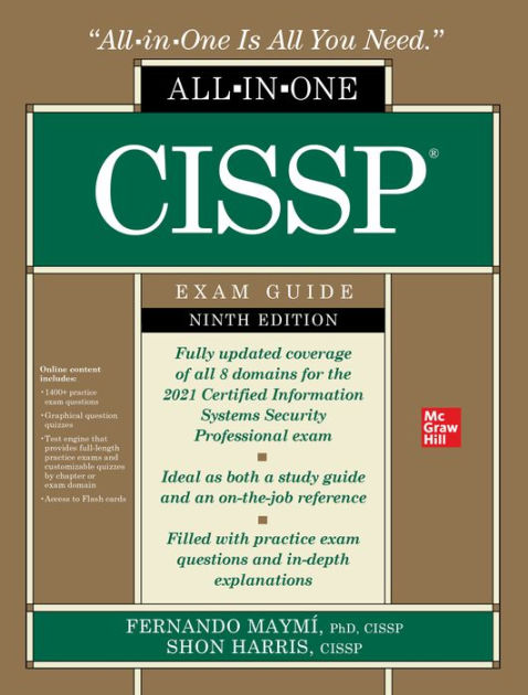 CISSP All-in-One Exam Guide, Ninth Edition by Fernando Maymi, Shon 