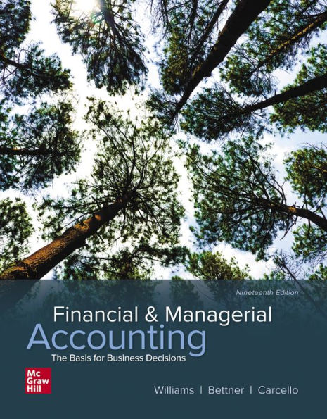 Loose Leaf For Financial And Managerial Accounting By Joseph Carcello ...