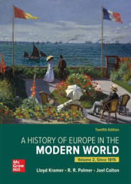 Title: Looseleaf for A History of Europe in the Modern World, Volume 2 / Edition 12, Author: Lloyd Kramer