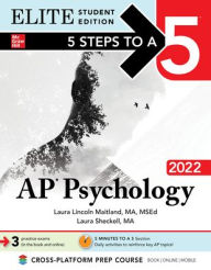 Title: 5 Steps to a 5: AP Psychology 2022 Elite Student Edition, Author: Laura Lincoln Maitland