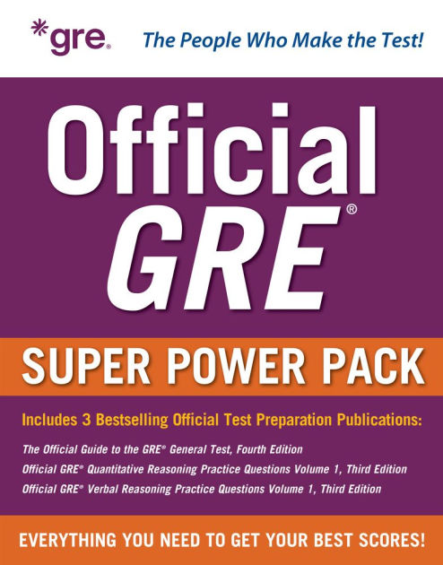Official GRE Super Power Pack セット Official GRE Super Power Pack, Third Edition by Educational