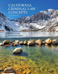 California Criminal Law Concepts / Edition 13