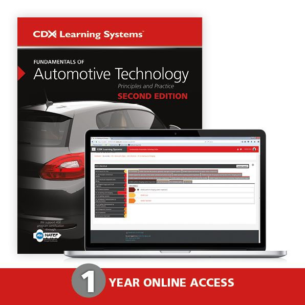 Fundamentals Of Automotive Technology With 1 Year Access To ...