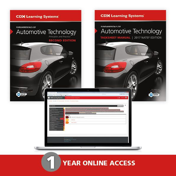 Fundamentals Of Automotive Technology, Second Edition, Student Workbook ...