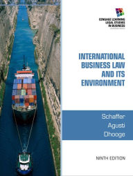 Title: International Business Law and Its Environment / Edition 9, Author: Richard Schaffer