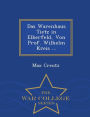 Das Warenhaus Tietz in Elberfeld, Von Prof. Wilhelm Kreis ... - War College Series