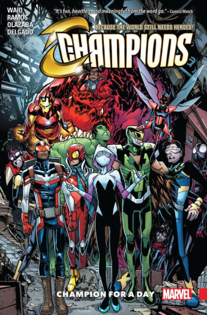 Champions Vol. 3 by Mark Waid, Jeremy Whitley, Humberto Ramos, Ted Brandt |  eBook | Barnes & Noble®