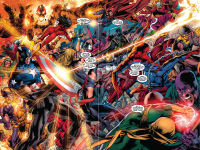 Alternative view 3 of New Avengers Omnibus Vol. 2 Billy Tan Cover