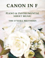 Canon in F: Piano and Instrumental Sheet Music