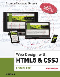 Title: Web Design with HTML & CSS3: Complete / Edition 8, Author: Jessica Minnick