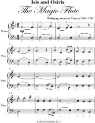 Isis and Osiris the Magic Flute Easy Piano Sheet Music