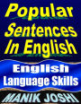 Popular Sentences In English: English Language Skills