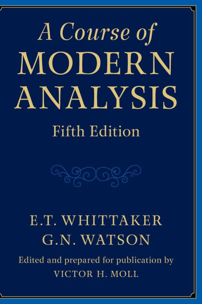 A Course of Modern Analysis