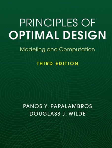 Principles of Optimal Design: Modeling and Computation