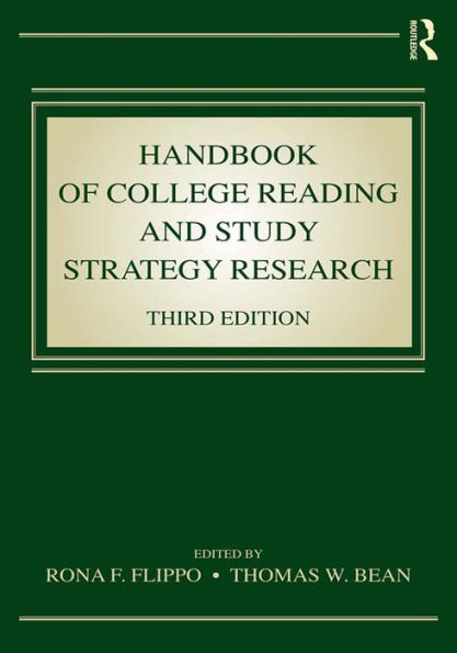 Handbook of College Reading and Study Strategy Research