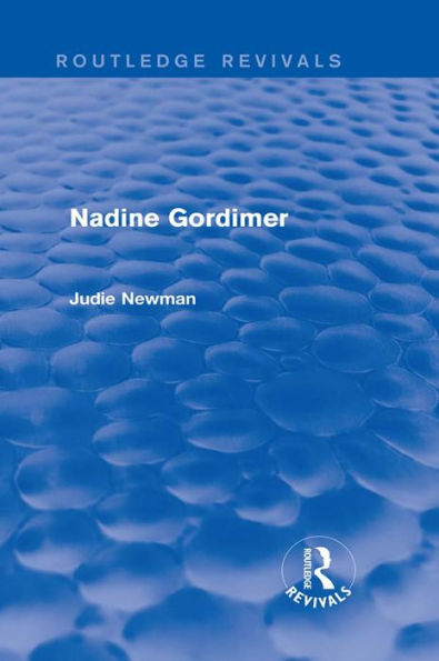 Nadine Gordimer (Routledge Revivals)