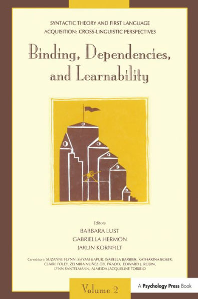 Syntactic Theory and First Language Acquisition: Cross-linguistic Perspectives -- Volume 1: Heads, Projections, and Learnability -- Volume 2: Binding, Dependencies, and Learnability