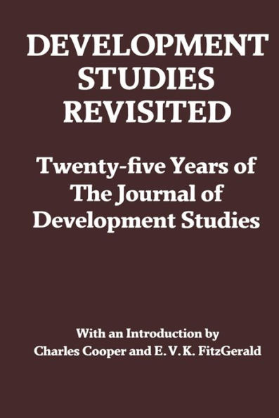 Development Studies Revisited: Twenty-five Years of the 