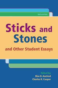 stick and stones and other student essay stick and stones and other student essay