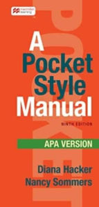 Title: A Pocket Style Manual, APA Version, Author: Diana Hacker