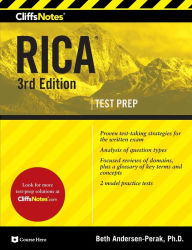Title: CliffsNotes RICA 3rd Edition, Author: Beth Andersen-Perak