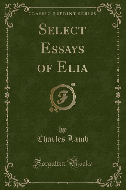 Essay Charles Lamb