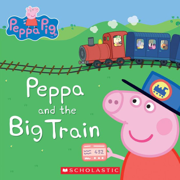 peppa wooden train