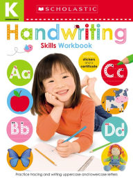 Title: Handwriting Kindergarten Workbook: Scholastic Early Learners (Skills Workbook), Author: Scholastic