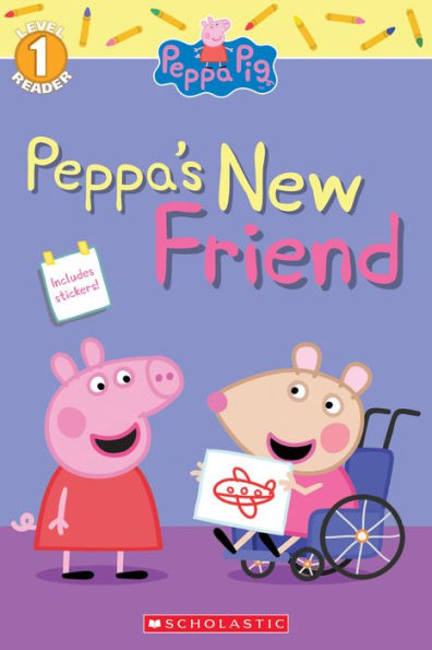 Peppa's New Friend (Peppa Pig Level 1 Reader with Stickers)