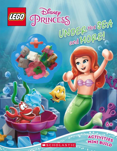 Disney princess lego discount book