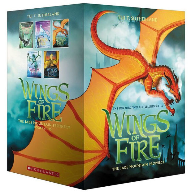 Wings of Fire: The Jade Mountain Prophecy, Books 6-10 by Tui T