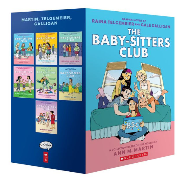 The Baby-Sitters Club Graphic Novels #1-7: A Graphix Collection 