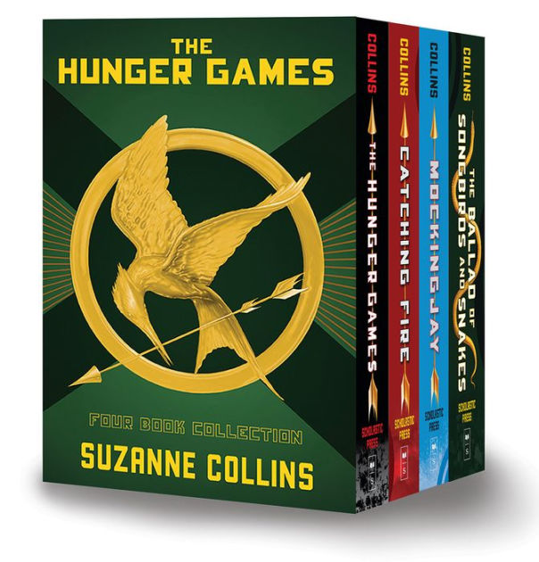 The Hunger Games 4book Hardcover Box Set (The Hunger Games, Catching Fire, Mockingjay, The
