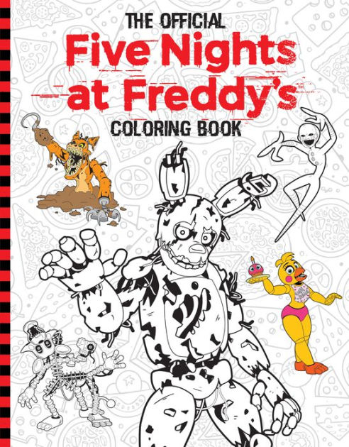 Five Nights at Freddy's Official Coloring Book: An AFK Book by Scott  Cawthon, Paperback