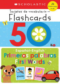 Title: 50 Spanish-English First Words: Scholastic Early Learners (Flashcards), Author: Scholastic