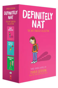 Title: Definitely Nat: A Graphic Novel Box Set (Nat Enough #1-3), Author: Maria Scrivan
