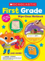 Scholastic First Grade Wipe-Clean Workbook