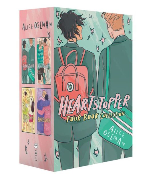 Heartstopper Series Volume 1-4 Books Set By Alice Oseman