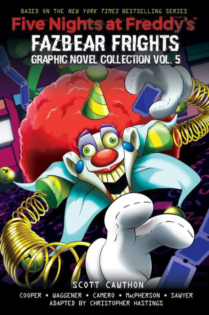 Five Nights at Freddy's: Fazbear Frights Graphic Novel Collection Vol. 5 by Scott  Cawthon, Elley Cooper, Andrea Waggener, Diana Camero, Paperback